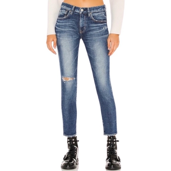 MOUSSY VINTAGE MV FALKNER SKINNY JEANS - Picture 1 of 4